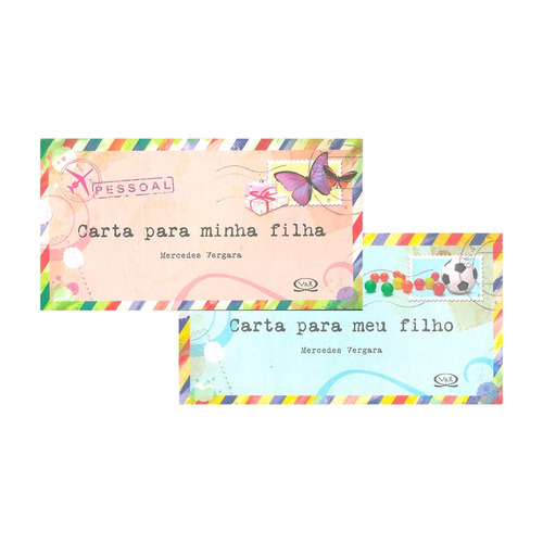 Carta Para Meu Filho E Filha 2 Livros De Mercedes Vergara