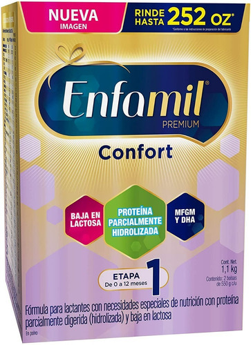 Fórmula Para Lactantes Etapa 1 Enfamil Premium Confort 1.1kg