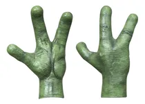 Comprar Manos De Látex Alien Verdes Extraterreste Alien Hands