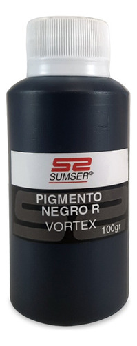 Serigrafia Pigmento Textil Para Tinta Al Agua Negro 100gr