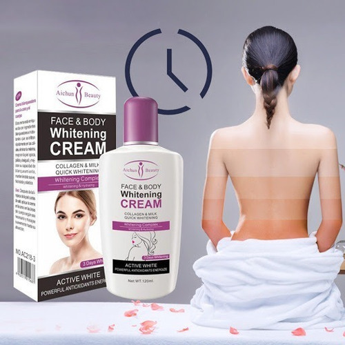 Crema Aclarante Piel Blanqueadora Hidratante Corporal Suave