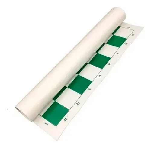 Juego Tablero De Ajedrez Enrollable Portátil Viajero 34cm