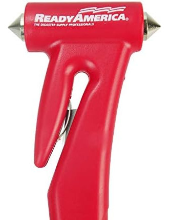 Martillo De Emergencia Y Cortacinturón Para Autos