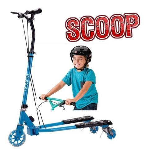 Scooter Tijera Fliker 3 Ruedas Con Luces + Kit Proteccion