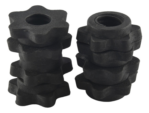 4 Pares De Tuercas Hexagonales Para Mancuernas, Tuercas Para