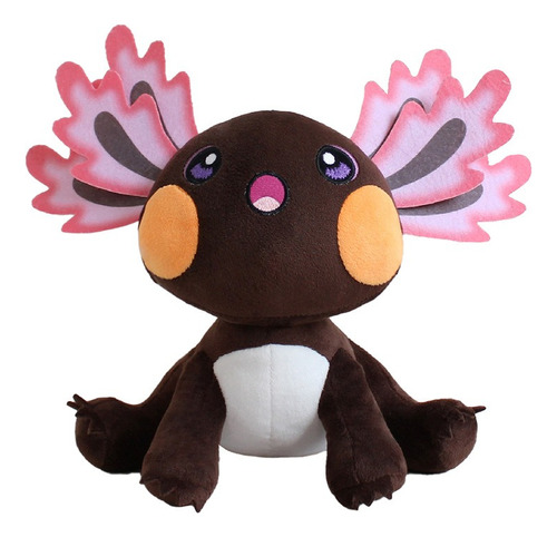 Muñeco De Peluche Axolotl Marrón, Regalo Para Niños, 25 Cm