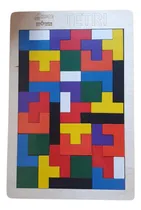 Comprar Tetris De Madera Juego De Encastre Didàctico Rompecabezas