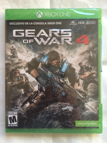 Gears Of War 4 4k Xbox One Nuevo Sellado Envíos Todo Chile