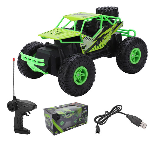 Coche De Escalada De Aleación Verde Verde, 2.4 G, 1:16 Con M