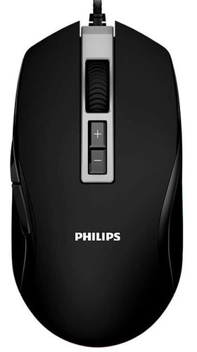 Mouse Philips Gaming Hasta 2800dpi. Con Iluminación Rgb. Color Negro