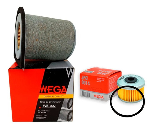 Kit Filtro Honda Cbx 250 Twister Aire Y Aceite Wega Ryd