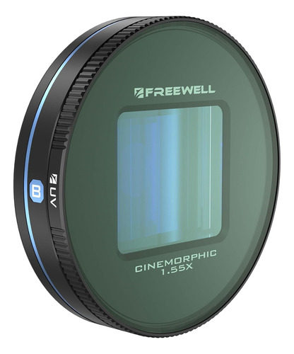 Lente Anamorfica Azul Freewell 1.55x Comp. C/fundas Freewell