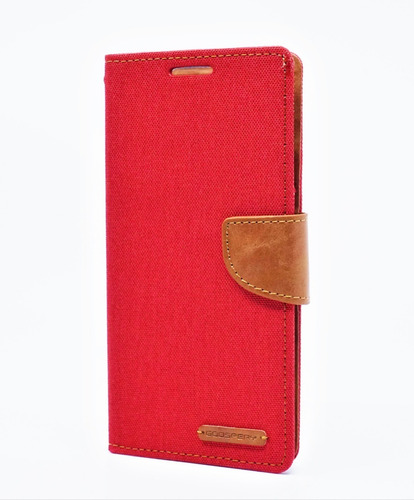 Imagen 1 de 5 de Funda Huawei Y6 2019 Mercury Goospery Canvas Diary