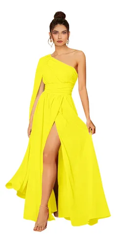 Vestido Amarillo  MercadoLibre 📦