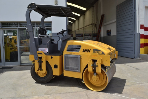 Imagen 3 de 8 de Vibrocompactador Mixto Jmv Ltc203p Rodillo Vial