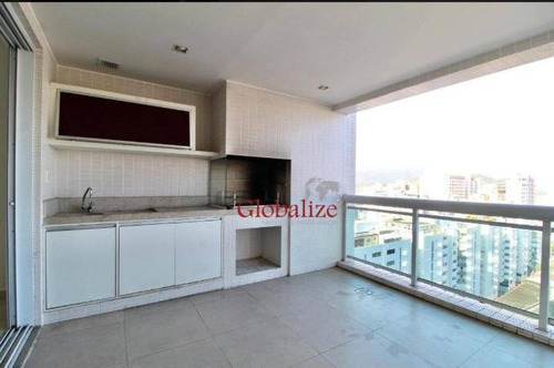 Apartamento Com 3 Dormitórios À Venda, 158 M² Por R$ 1.799.000,00 - Aparecida - Santos/sp - Ap0534