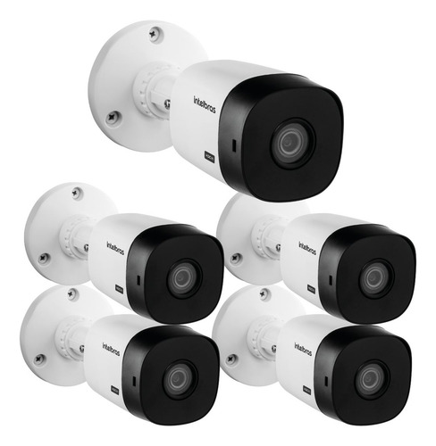 Kit 5 Câmeras Hdcvi 2 Megas 20m Vhl 1220 B G2 Intelbras