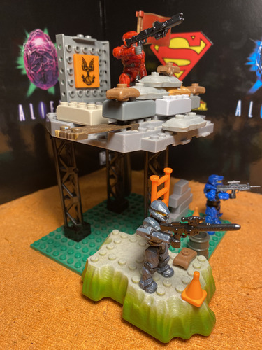 Megabloks Mega Construx Halo Battle Stage (6) (Usado)
