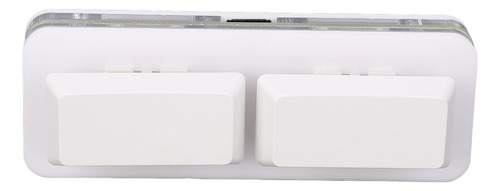 Teclado Osu Programable Para Pc, 2 Teclas Rgb, Usb, Cableado