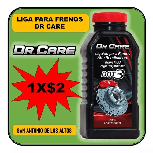 Líquido de Frenos DOT3 Dr. Care 230ml - Dr.Care Automotriz