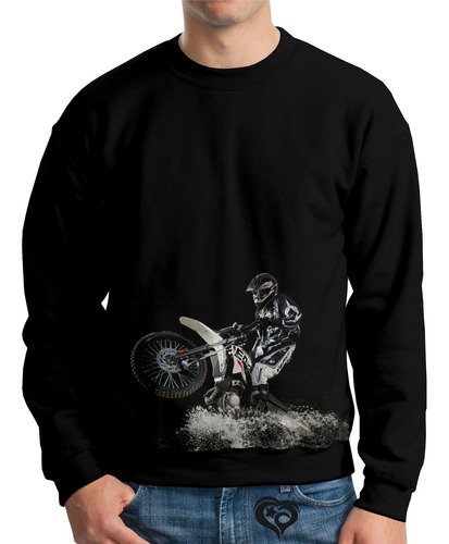 Moletom Motocross Trilha Enduro Infantil Unissex Roupa Blusa