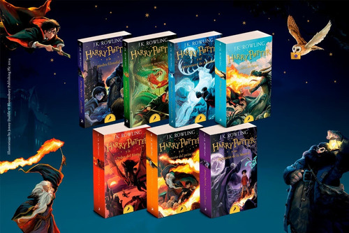 Saga Harry Potter Original Nueva Portada (7 Tomos Sellados) 