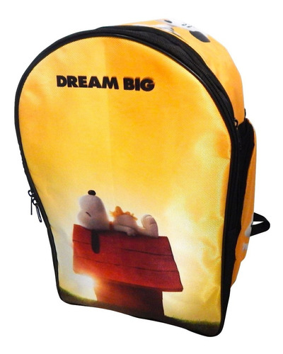 Mochila Snoopy Woodstock Casa Dream Big Tipo Backpack