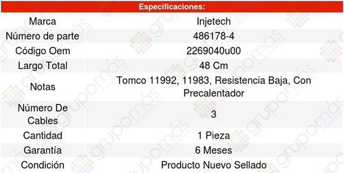 Sensor Oxigeno Q45 8cil 4.5l 90/96 Injetech 8188281