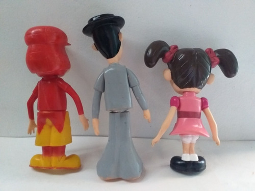 7 Muñecos Del Chavo Del Ocho (Usado)