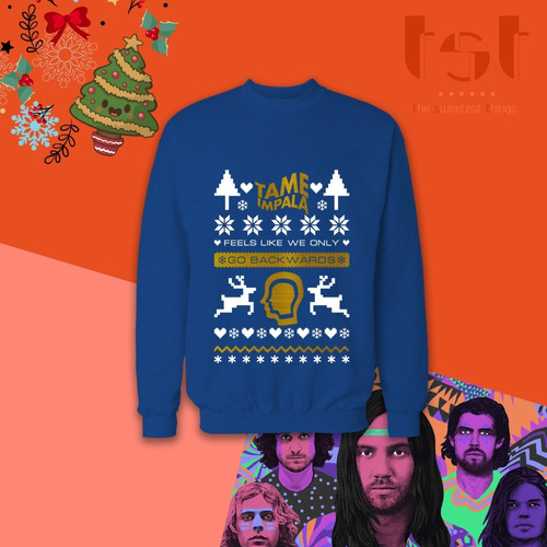 Tame Impala Sudadera Navideña Ugly Sweatwear Flwowb