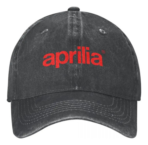 Gorra De Béisbol Ajustable Con Logotipo De Aprilia Impreso