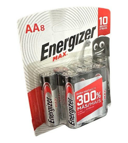 Pila Aa Energizer X8 U - Alcalinas - (blister 4 ) Max E91