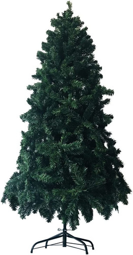 Arbol Navidad Artificial Verde Frondoso Pino Navideño 2.1m