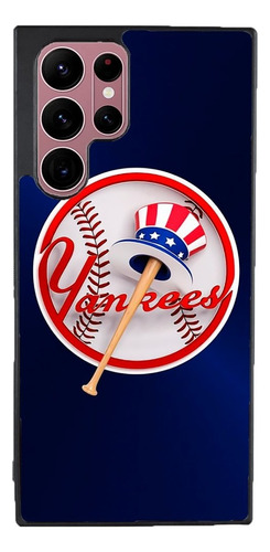 Funda Para Galaxy Yankees New York Mlb Beisbol Azul