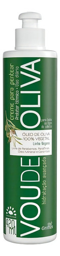 Creme Para Pentear Linha Vegana Vou De Oliva Griffus 420ml