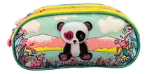 Comprar Estuche Lapicera Escolar Infantil Garco Panda Menta Panda