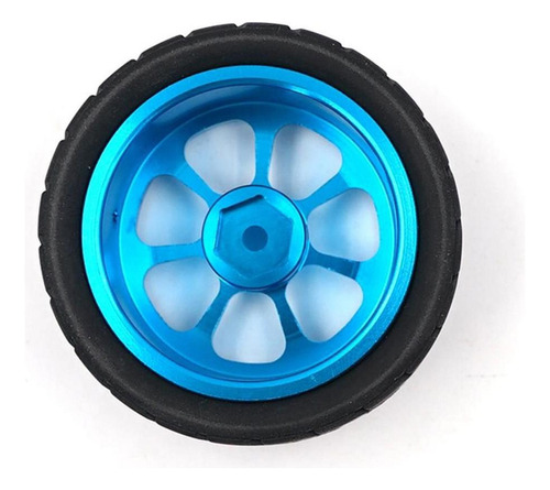 Paquete De 4 Llantas Y Rines De Coche Rc Llantas Para