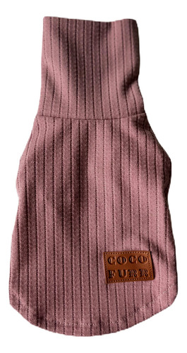 Suéter Térmico Para Perros Y Gatos De Alta Calidad Rosa (dusty Pink)