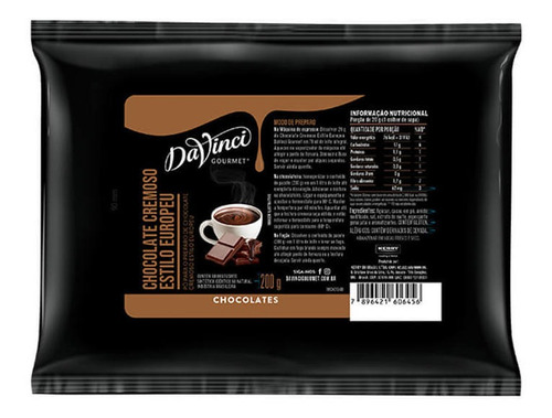 Davinci Gourmet Chocolate Europeu - 1,05kg Cod. 1741
