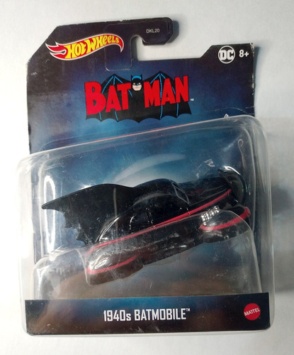 Hot Wheels Batman 1940s Batmobile 3 Con Detalle