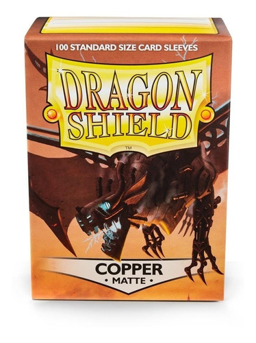 Fundas de cobre estándar Dragon Shield Matte Copper