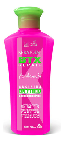 Bellisima Keratotal Btx Acondicionador 270ml