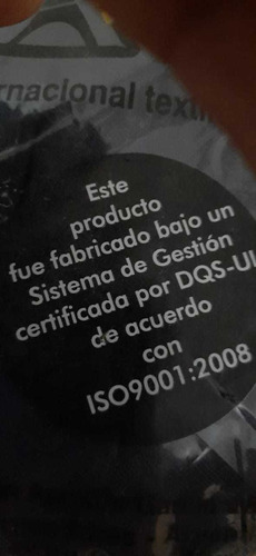 2 Mameluco Ignífugo Itc 4xl