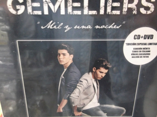 Gemeliers Mil Y Una Noches Cd+dvd Nuevo Sellado