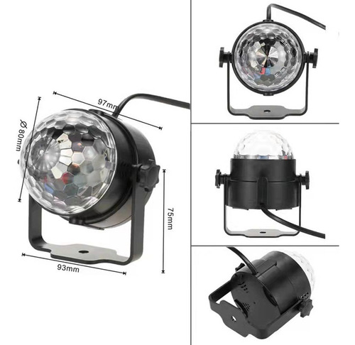 G* Fiesta De Cumpleaños Led Color Crystal Lantern