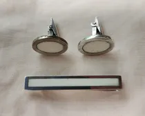 Comprar Traba Corbata Y Gemelos De Plata Belgiorno