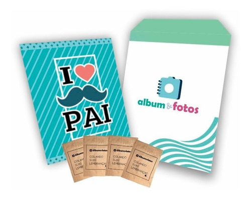 Álbum De Fotos Lembrança Personalizado Dia Dos Pais