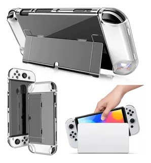 . Funda Protector Carcasa Case Nintendo Switch Oled Mejorado