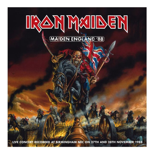 Iron Maiden Maiden England 88' Cd Nuevo Musicovinyl