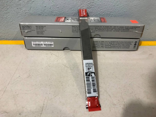 Lima Plana Bastarda Nicholson 8 (12pzas)